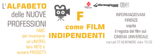 L'alfabeto delle nuove professioni: F come FILM INDIPENDENTI @ Zap - Zona Aromatica Protetta | Firenze | Toscana | Italy