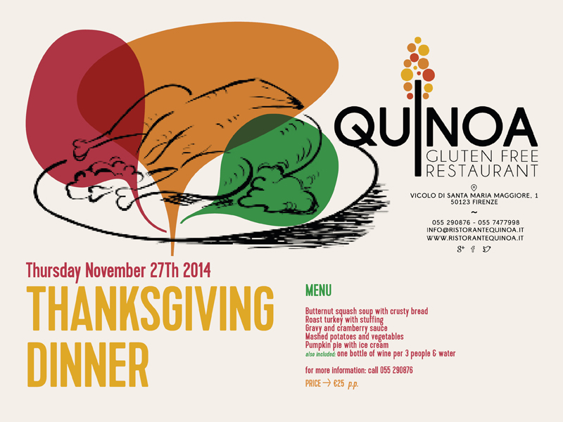 THANKSGIVING DINNER al Quinoa