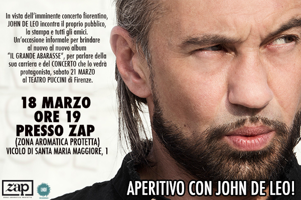 Aperitivo con John De Leo