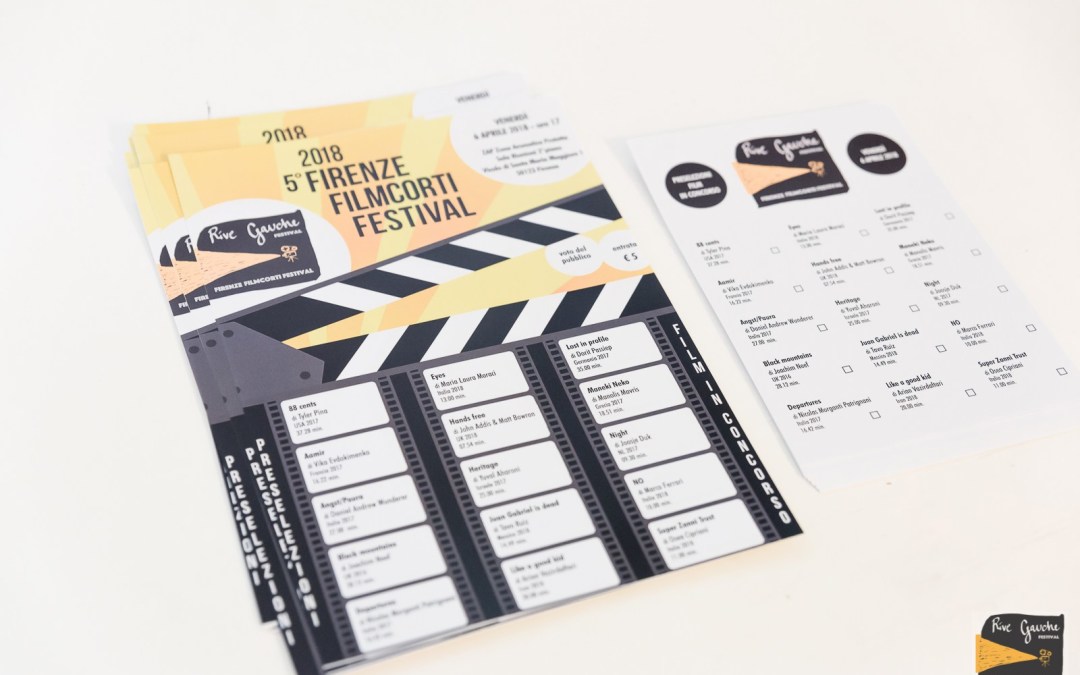Preselezione dei film iscritti alla 5° edizione del Firenze FilmCorti Festival