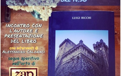 Giovedì 23 maggio presentazione del libro “È caduto giù l’Armando” di Luigi Bicchi