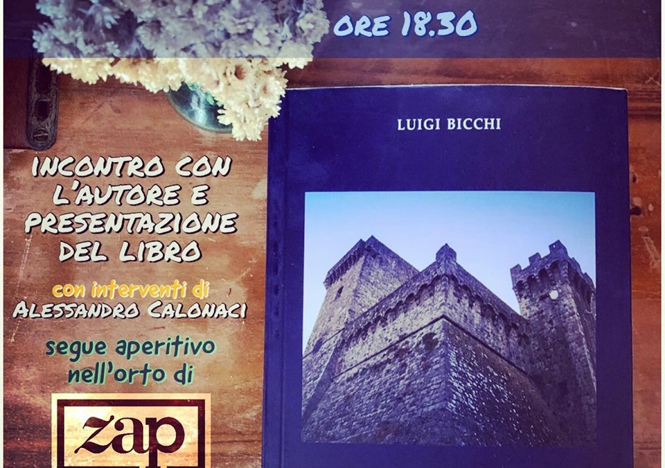 Giovedì 23 maggio presentazione del libro “È caduto giù l’Armando” di Luigi Bicchi